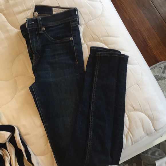 Rag and bone high rise skinny jeans - Picture 2 of 8